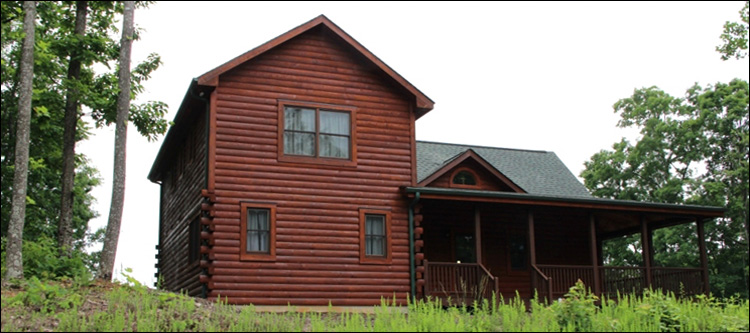 Professional Log Home Borate Application  Vinton County, Ohio